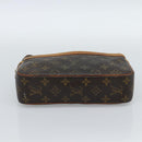 LOUIS VUITTON Monogram Compiegne 23 Clutch Bag M51847 LV Auth hk3914-6