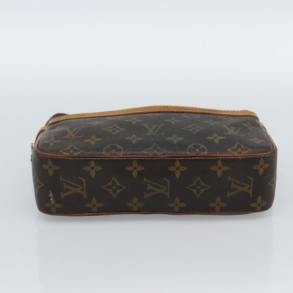 LOUIS VUITTON Monogram Compiegne 23 Clutch Bag M51847 LV Auth hk3914