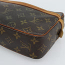 LOUIS VUITTON Monogram Compiegne 23 Clutch Bag M51847 LV Auth hk3914-7