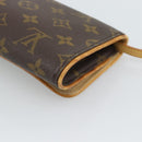 LOUIS VUITTON Monogram Pochette Twin GM Shoulder Bag M51852 LV Auth hk3915-17