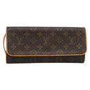 LOUIS VUITTON Monogram Pochette Twin GM Shoulder Bag M51852 LV Auth hk3915-13