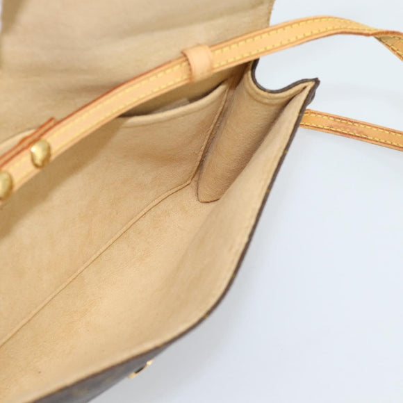 LOUIS VUITTON Monogram Pochette Twin GM Shoulder Bag M51852 LV Auth hk3915