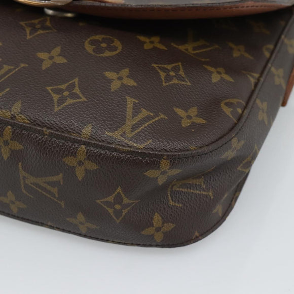 LOUIS VUITTON Monogram Saint Cloud GM Schoudertas M51242 LV Auth hk3916