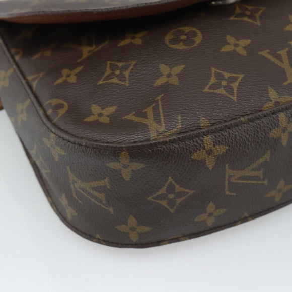 LOUIS VUITTON Monogram Saint Cloud GM Schoudertas M51242 LV Auth hk3916