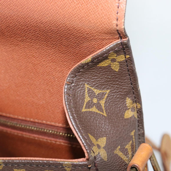 LOUIS VUITTON Monogram Saint Cloud GM Schoudertas M51242 LV Auth hk3916