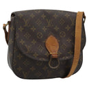 LOUIS VUITTON Monogram Saint Cloud GM Schoudertas M51242 LV Auth hk3916-1