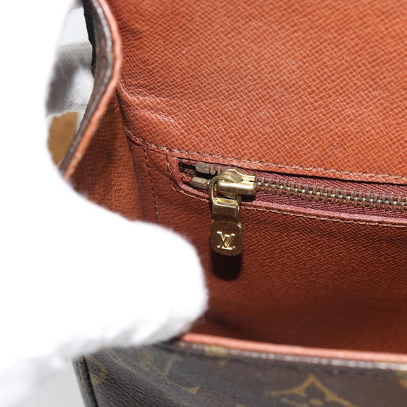 LOUIS VUITTON Monogram Saint Cloud GM Schoudertas M51242 LV Auth hk3916