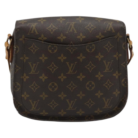LOUIS VUITTON Monogram Saint Cloud GM Schoudertas M51242 LV Auth hk3916