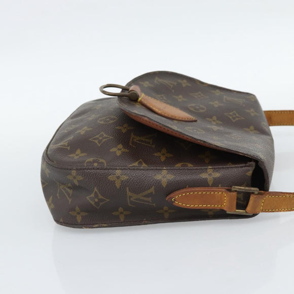 LOUIS VUITTON Monogram Saint Cloud GM Schoudertas M51242 LV Auth hk3916