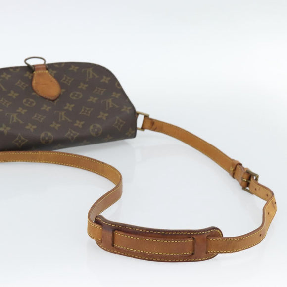 LOUIS VUITTON Monogram Saint Cloud GM Schoudertas M51242 LV Auth hk3916