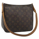 LOUIS VUITTON Monogram Looping MM Shoulder Bag M51146 LV Auth hk3918-1