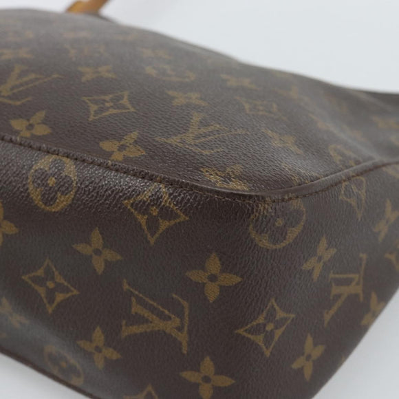 LOUIS VUITTON Monogram Looping MM Shoulder Bag M51146 LV Auth hk3918