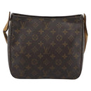 LOUIS VUITTON Monogram Looping MM Shoulder Bag M51146 LV Auth hk3918-2