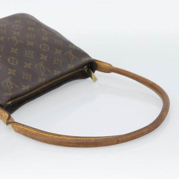 LOUIS VUITTON Monogram Looping MM Shoulder Bag M51146 LV Auth hk3918