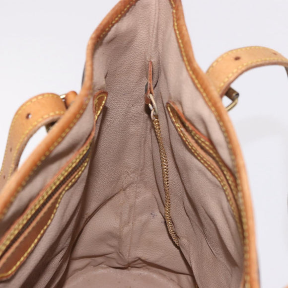 LOUIS VUITTON Monogram Bucket GM Shoulder Bag M42236 LV Auth hk3919