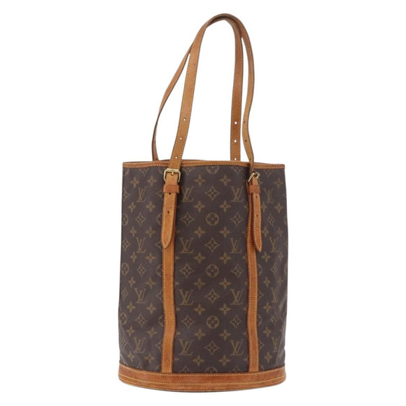 LOUIS VUITTON Monogram Bucket GM Shoulder Bag M42236 LV Auth hk3919
