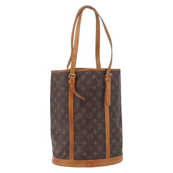 LOUIS VUITTON Monogram Bucket GM Shoulder Bag M42236 LV Auth hk3919