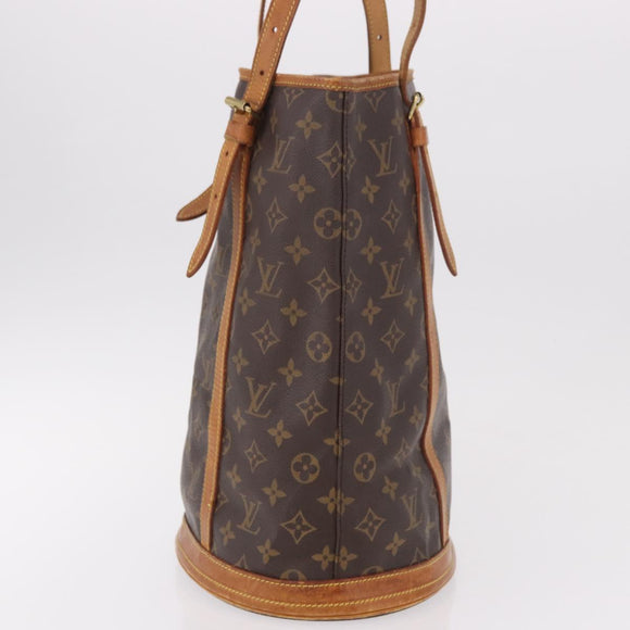 LOUIS VUITTON Monogram Bucket GM Shoulder Bag M42236 LV Auth hk3919