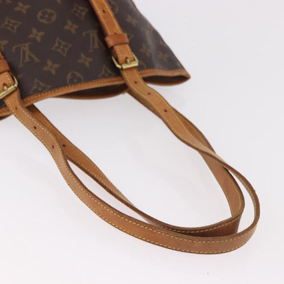 LOUIS VUITTON Monogram Bucket GM Shoulder Bag M42236 LV Auth hk3919