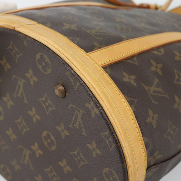 LOUIS VUITTON Monogram Bucket GM Shoulder Bag M42236 LV Auth hk3920