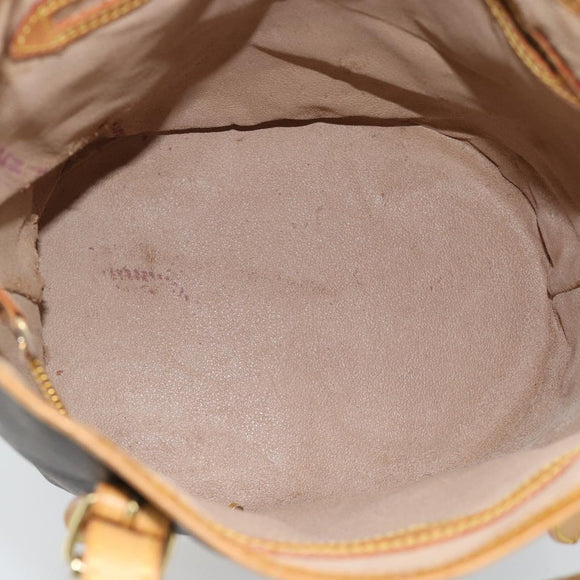 LOUIS VUITTON Monogram Bucket GM Shoulder Bag M42236 LV Auth hk3920