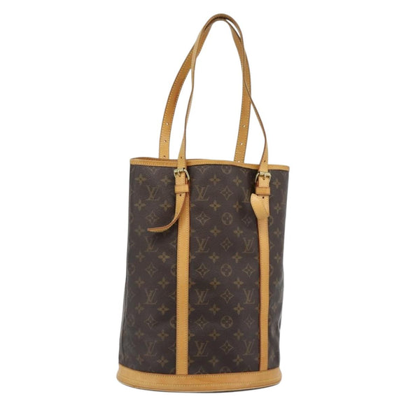 LOUIS VUITTON Monogram Bucket GM Shoulder Bag M42236 LV Auth hk3920