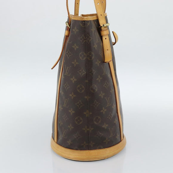LOUIS VUITTON Monogram Bucket GM Shoulder Bag M42236 LV Auth hk3920