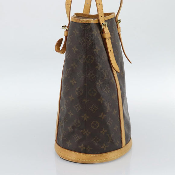 LOUIS VUITTON Monogram Bucket GM Shoulder Bag M42236 LV Auth hk3920