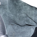 CELINE Horizontal Cabas Tote Bag Leather Black Gold Auth hk3929A-16