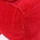 Gianni Versace Backpack Pile Red Silver Auth hk3931-16