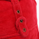 Gianni Versace Backpack Pile Red Silver Auth hk3931-21