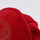 Gianni Versace Backpack Pile Red Silver Auth hk3931-7