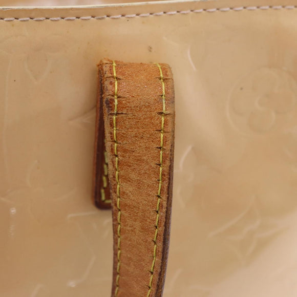 LOUIS VUITTON Monogram Vernis Reade PM Bag Marshmallow Pink M91306 Auth hk3933