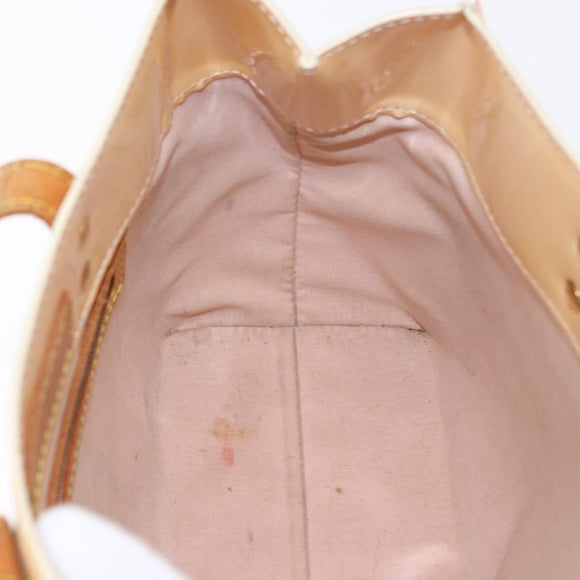 LOUIS VUITTON Monogram Vernis Reade PM Bag Marshmallow Pink M91306 Auth hk3933