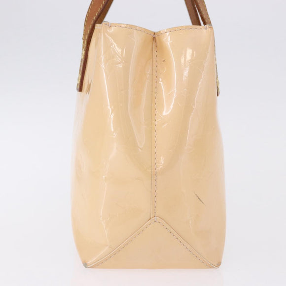 LOUIS VUITTON Monogram Vernis Reade PM Bag Marshmallow Pink M91306 Auth hk3933