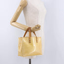 LOUIS VUITTON Monogram Vernis Reade PM Bag Marshmallow Pink M91306 Auth hk3934-24