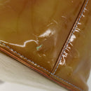 LOUIS VUITTON Monogram Vernis Houston Hand Bag Baby Blue M91005 LV Auth hk3937-9