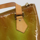 LOUIS VUITTON Monogram Vernis Houston Hand Bag Baby Blue M91005 LV Auth hk3937-18