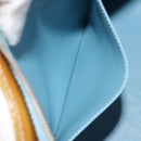 LOUIS VUITTON Monogram Vernis Houston Hand Bag Baby Blue M91005 LV Auth hk3937-24