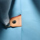 LOUIS VUITTON Monogram Vernis Houston Hand Bag Baby Blue M91005 LV Auth hk3937-12