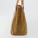 LOUIS VUITTON Monogram Vernis Houston Hand Bag Baby Blue M91005 LV Auth hk3937-3