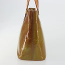 LOUIS VUITTON Monogram Vernis Houston Hand Bag Baby Blue M91005 LV Auth hk3937-4