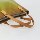 LOUIS VUITTON Monogram Vernis Houston Hand Bag Baby Blue M91005 LV Auth hk3937-7