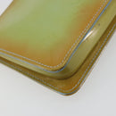 LOUIS VUITTON Monogram Vernis Lexington Pouch Baby Blue M91011 LV Auth hk3939-17