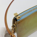 LOUIS VUITTON Monogram Vernis Lexington Pouch Baby Blue M91011 LV Auth hk3939-18