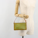 LOUIS VUITTON Monogram Vernis Lexington Pouch Baby Blue M91011 LV Auth hk3939-22