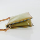 LOUIS VUITTON Monogram Vernis Lexington Pouch Baby Blue M91011 LV Auth hk3939-4