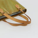 LOUIS VUITTON Monogram Vernis Houston Hand Bag Baby Blue M91005 LV Auth hk3940-7