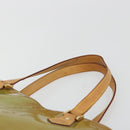 LOUIS VUITTON Monogram Vernis Houston Hand Bag Baby Blue M91005 LV Auth hk3940-14