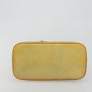 LOUIS VUITTON Monogram Vernis Houston Hand Bag Gris M91053 LV Auth hk3941-6